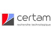 Visuel du logo CERTAM (recherche technologique) de la page Nos partenaires